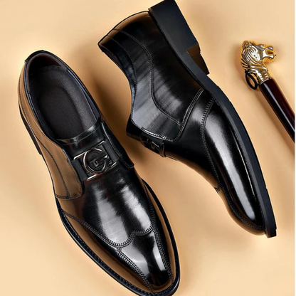 Sapatos sociais de couro